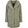 URBAN CLASSICS Ladies Oversized Sherpa Coat softsalvia - Grün - L