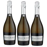 3 Flaschen Scavi & Ray Sparkling alkoholfrei 0,75l