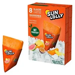 SUN LOLLY Wassereis Exotic 8x 60,0  ml