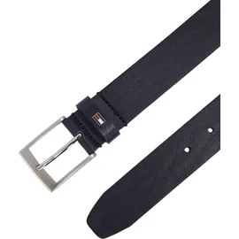 Tommy Hilfiger Herrengürtel Leder 3,5 cm Blau 115