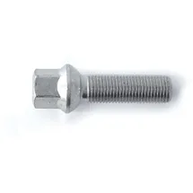 H&R Radschraube M14x1,5 Kugelbund R13 mm Silber