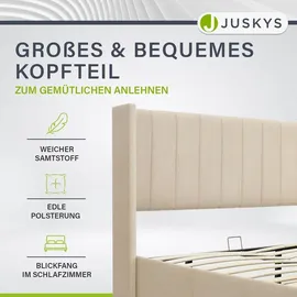 Juskys Savona 140 x 200 cm Beige
