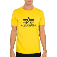 Alpha Industries Herren Basic T-Shirt, Empire Yellow, M