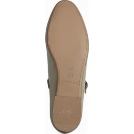 TAMARIS Ballerina Damen, Vegan Elegant beige,EU 38