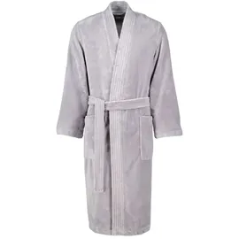 CAWÖ Home Bademäntel Herren Kimono 800 graphit - 73 in graphit - 73 | Gr.: S