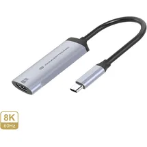Conceptronic USB-C-auf-HDMI 2.1 Adapter 3,02 m Grau