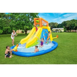 Bestway® H2OGO!® Mega-Wasserpark Mount SplashmoreTM mit Dauergebläse 435 x 286 x 267 cm