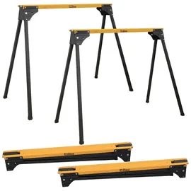 Trutzholm Arbeitsbock Stahl pulverbeschichtet 76 cm Arbeitshöhe gelb/schwarz