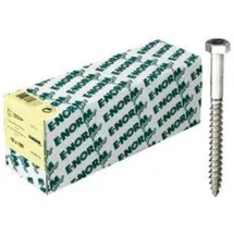 E-NORMpro Sechskant-Holzschraube DIN 571 8 x 70 100 Stück