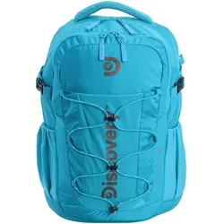 Sportrucksack DISCOVERY "Outdoor", Gr. B: 15.5cm, blau, Nylon, casual, Rucksäcke, aus Nylon-Material