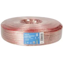 Logilink Lautsprecherkabel 50 m Transparent