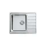 Medizinische Edelstahl Spüle mit Abtropffläche 635*505mm