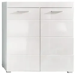 Amira Schuhschrank 2 Türen, weiss, weiss hochglanz.