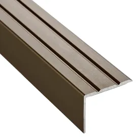 SO-Tech Treppenkantenprofil Alu 1000 x 25 x 18 mm kürzbar selbstklebend goldfarben