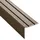SO-Tech Treppenkantenprofil Alu 1000 x 25 x 18 mm kürzbar selbstklebend goldfarben