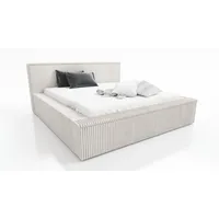 Mebloland Polsterbett Beige, Textil, 160x200 cm, Schlafzimmer, Betten, Polsterbetten