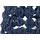 Mica decorations Laterne Yodi Papier Blau