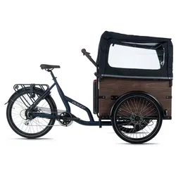 Adore Bikes E-Bike Lastenrad »Urban Deluxe«, RH: 24 cm, 7-Gang - blau