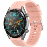Strap-it Huawei Watch Gt Armband Silikon für Huawei Watch GT 6  - 46mm - Rosa - Schnallenverschluss