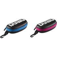 ARENA Unisex Schwimmbrillen Etui zur Aufbewahrung der Schwimmbrille, Black-White-Royal, One Size & Unisex Schwimmbrillen Etui zur Aufbewahrung der Schwimmbrille, Black-White-Fuchsia, One Size