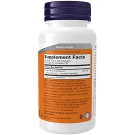 NOW Foods L-Carnitin 250 mg Kapseln 60 Stück