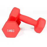 Neoprenhanteln Bodybuilding und Fitness (2er-Set) 2x3kg