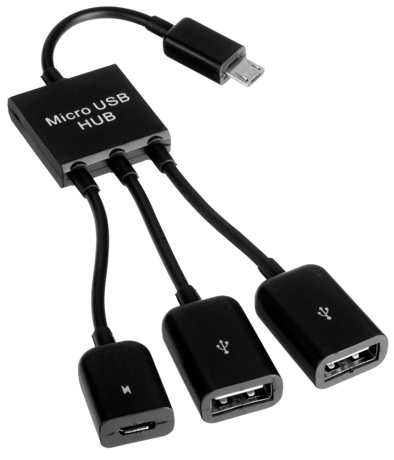 yayago Micro USB OTG Hub für Toshiba Encore WT8-A-102 USB On-The-Go