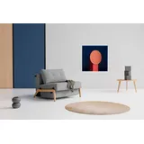 Innovation Living Schlafsessel Cubed 90 Eiche Stoff Grau Granit