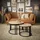 lookway LORI LOFT Braun Eiche 70 x 48 cm