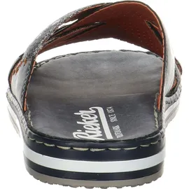 Rieker Herren Pantolette blau, Herren:45 EU - Blau - 45