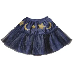 Sternen Zauber Tutu für Mädchen blau Deluxe - Kinder-3-5-Jahre
