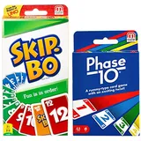 Maven Gifts: Phase 10 Card Game with Skip-Bo