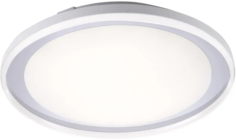 LED Deckenleuchte, Chrom, CCT-Steuerung, Fernbedienung, Memory Funktion