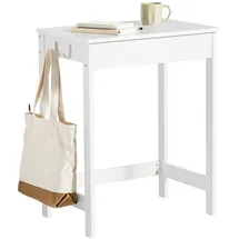 SoBuy Eckschreibtisch FWT43 Weiß