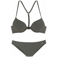 bruno banani Push-Up-Bikini Damen oliv Gr.38 Cup B