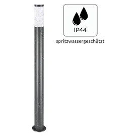 DEUBA Außenleuchte Edelstahl 100,0 cm mit Bewegungsmelder IP44 grau