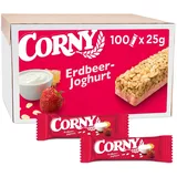 CORNY Classic Erdbeer-Joghurt Müsliriegel 100 Riegel, 100 St.