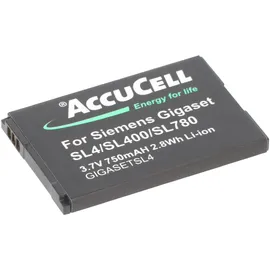 AccuCell Akku passend für Siemens Gigaset V30145-K1310K-X444, V30145-K1310-X445