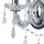 Searchlight Glas Kristall Wand Kron Leuchter (MPNR) transparent