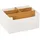 5 five simply smart 5five Simply Smart - Organizer mit 5 fächern naturéo weiß
