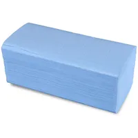 Funny Papierhandtuch, 2-lagig, ZZ/V Falz, 24,5x22 cm, blau, 1er Pack (1 x 4000 Stück)