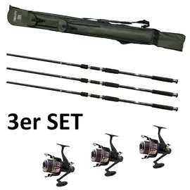 Lineaeffe Top Carp 3er Set Länge 3,60m Wurfgewicht 2,75lbs