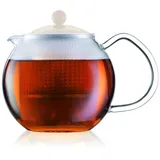 Bodum Assam Teebereiter mit Glasgriff 0,5 l Schwarz