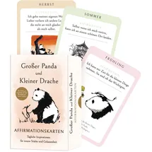 Irisiana Großer Panda und Kleiner Drache Affirmationskarten: Tägliche Inspirationen für innere Stärke und Gelassenheit - Mit 53 Karten basierend auf dem Bestseller von James Norbury