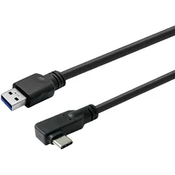 VivoLink USB-A to USB-C Cable USB3.2 Angled - Kabel - Digital/Daten