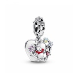 Pandora Disney Winnie Puuh & Ferkel Doppelter Charm-Anhänger 792214C01 Anhänger