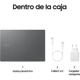 Samsung Galaxy Book5 Pro 14'' Intel Core Ultra 7 258V 32 GB RAM 1 TB SSD Win11 Pro