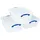 Really Useful Box Aufbewahrungsbox 50 x 19,5 x 39,5 cm 3-tlg. transparent