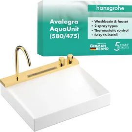 Hansgrohe Avalegra AquaUnit Waschtisch polished Gold Optic