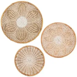 Signes Grimalt  Statuetten und Figuren 3U Wanddekorationen  in Beige, Einheitsgrösse